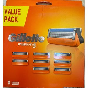 Gillette Fusion5 Scheermesjes Voor Mannen - 8 Navulmesjes