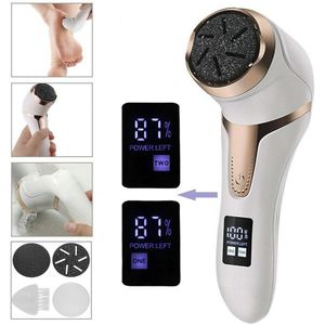 QTTVBTNA -Elektrische Eeltverwijderaar met Zuigfunctie – IPX7 Waterdicht, 2 Snelheden & 3 Kwartsrollers