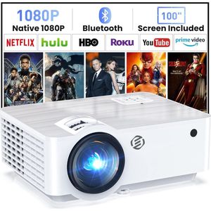 Equivera Mini Beamer - Draagbare Beamer - Beamer - Mini Beamer Projector - Projector - Mini Projector