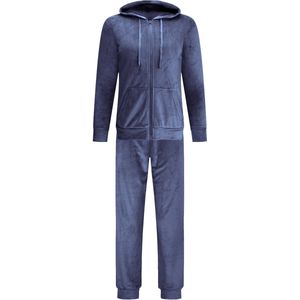 Gaubert - Velours Huispak - Navy Blauw - Trainingspak - Loungewear Dames