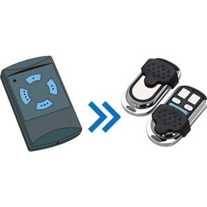 Hormann HSM4 868 met blauwe knoppen (Alternatieve handzender)