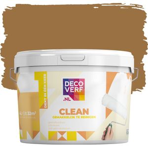 Decoverf clean muurverf karamel, 4L