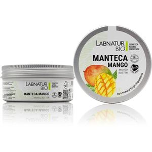 Labnatur - Biologische Shea Boter - Mango - 230ml - Hydraterend - beschermend - vermindert rimpels - vertraagt ​​huidveroudering