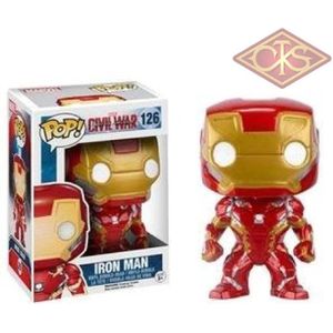 Funko pop! iron man - Captain Amerika Civil war # 126