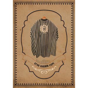 Bandido Star Barber Cape