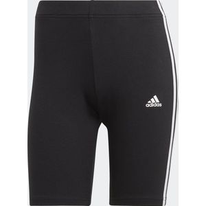 adidas Sportswear Essentials 3-Stripes Fietsshort - Dames - Zwart- 2XS