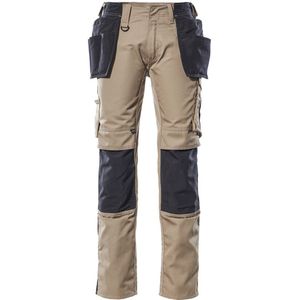 Mascot Unique Broek met spijkerzakken 17631-442 - lichtkhaki/zwart