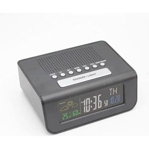 Radiowekker met dynamische kleuren