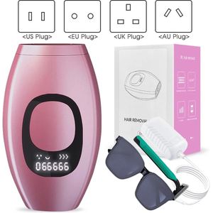 T&L Store® Laser Ontharingsapparaat - Ontharing - Rose Pink