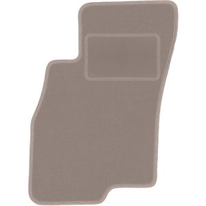 Beige bestuurdersmat voor: Fiat Punto EVO hatchback (2998-2012)