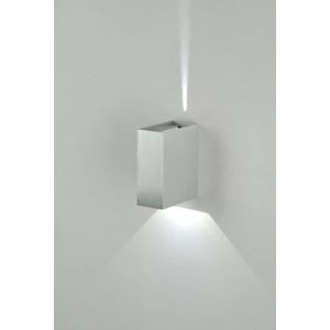 Lumidora Wandlamp 70979 - Voor binnen - ALIAS - 2 Lichts - Ingebouwd LED - 5.0 Watt - 280 Lumen - 2700 Kelvin - Aluminium - Metaal