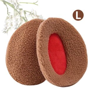 Livano Oorwarmers - Oorverwarmers - Ear Warmers Voor Volwassenen - Dames & Heren Winter Earmuffs - Kameel L