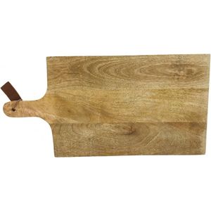 snijplank - borrelplank hout - mangohout  - 70x 35 cm - handgemaakt