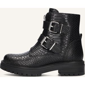 Omoda - Lpmonk-01 - Bikerboots - Zwart