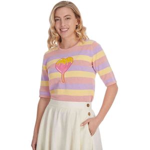 Banned - Ice Cream Gebreide trui - M - Roze