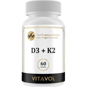 VITAVOL - Vitamine D3 + K2 - 60 stuks