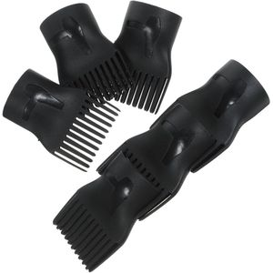 Zeynomax - Haardrogeropzetstukken - Föhn diffuser & kam - Hoge temperatuurbestendigheid - 10 stuks