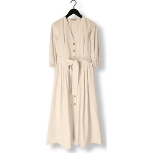 Twinset Milano Woven Dress Jurken Dames - Kleedje - Rok - Jurk - Gebroken wit - Maat 38