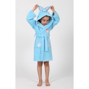 Kinderbadjas / Baby Blauw kleur / 7-8 jaar