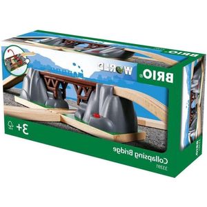 Klapbrug van Houten Speelgoed - Kwalitatief Houten Speelgoed