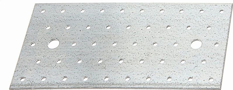 Alberts - Geperforeerde Plaat - Sendzimir Verzinkt - 200 x 100 mm