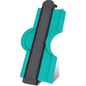 A+ Aftekenhulp 25 CM met SLOT Contourmal - Profielmal - Meetgereedschap - Profielmeter - Schuifmaat