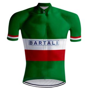 Retro Wielershirt Gino Bartali REDTED - XS