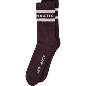 Mystic Brand Season Socks - 240065 - Red Wine - 35-38