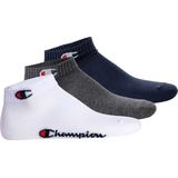 Champion - Quarter Sokken - Unisex - Set van 3 - Korte Sokken