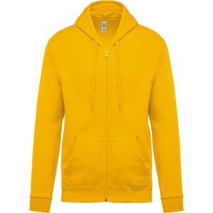 Kariban Sweater met rits en capuchon K479 - Yellow