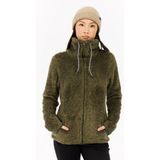 Protest - Riri - Fleece Vest - Thyme - High-pile fleece - Ritssluiting