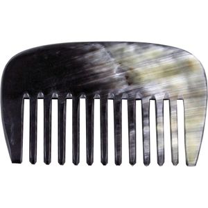 Echte Hoorn Dames Afropam Donkerbruin - Handgemaakt Nieuwste Modellen