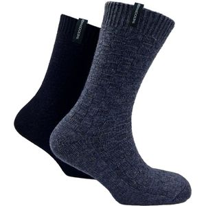 The Sockmaker werksokken - 2 kleuren - 2 paar - maat 41-46