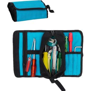 2 Stuks Kleine Gereedschapstas, Gereedschapstas Multi Tool Opslag Tang Organizer met Polsband voor Schroevendraaiers, Tangen, Moer Drivers(zwart