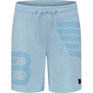 Ballin Amsterdam - Jongens Regular fit Shorts Sweat - Lt Blue - Maat 8