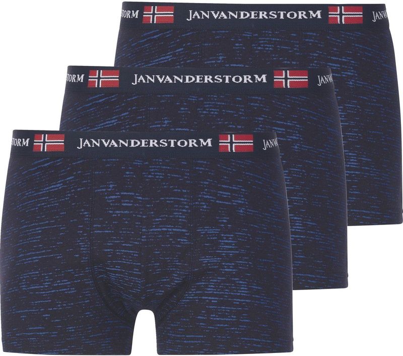 Jan Vanderstorm - NORIK - Retroslips - Donkerblauw - Set van 3