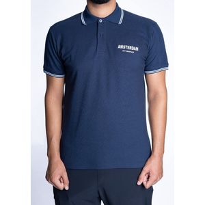 AMSTERDAM CITY ESSENTIALS - Poloshirt - Donkerblauw - S