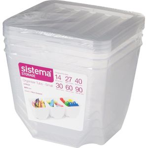 Sistema Storage Opbergbox - Met Deksel - Transparant - 1.3 Liter