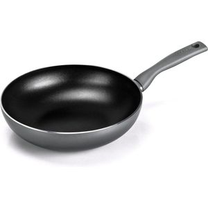 Moneta - Eden Wokpan ø 28 cm - Gerecycled Aluminium - Zwart -