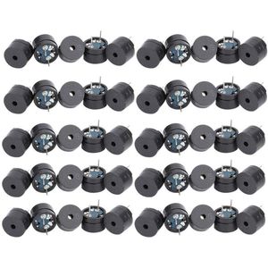 Passieve Zoemer Elektromagnetisch Type 16 ohm AC 2KHz - 3V, 5V, 9V, 12V - 50 stuks | Elektronische Componenten