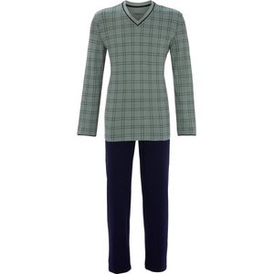 Cyprus blauwe warme heren pyjama - Blauw - Maat - 48