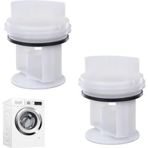 2 Lint Filters voor Washing Machine - Lint Filter - Compatibel met Witte Lint Filters voor Bosch - Multi Brand Lint Filter
