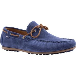 Floris Van Bommel Mocassin Blauw 39