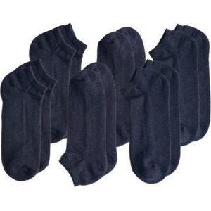 6 paar Bonanza Multipack Unisex Sneakersokken - 43-46