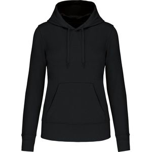 Kariban Ecologische damessweater met capuchon K4028 - Black - M