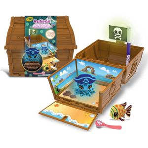 Crayola - Washimals - Hobbypakket - Ocean Glow Pets Schatkist Set Voor Kinderen