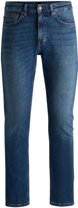 BOSS - Delaware - Jeans - Blauw - Katoen