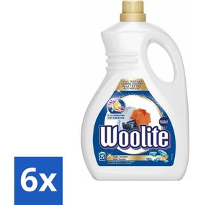 Woolite - Wasmiddel - Vloeibaar Wasmiddel - Alle textiel - 25wb/1,5L - Voordeelverpakking - 6 stuks