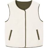 Vertbaudet Omkeerbaar vest zonder mouwen voor dames, familie capsule