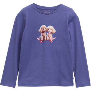 TOM TAILOR - Enziaan - Shirt - Beige - Motiefprint - Lange Mouw